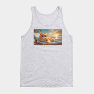 tomcat summer vacation Tank Top